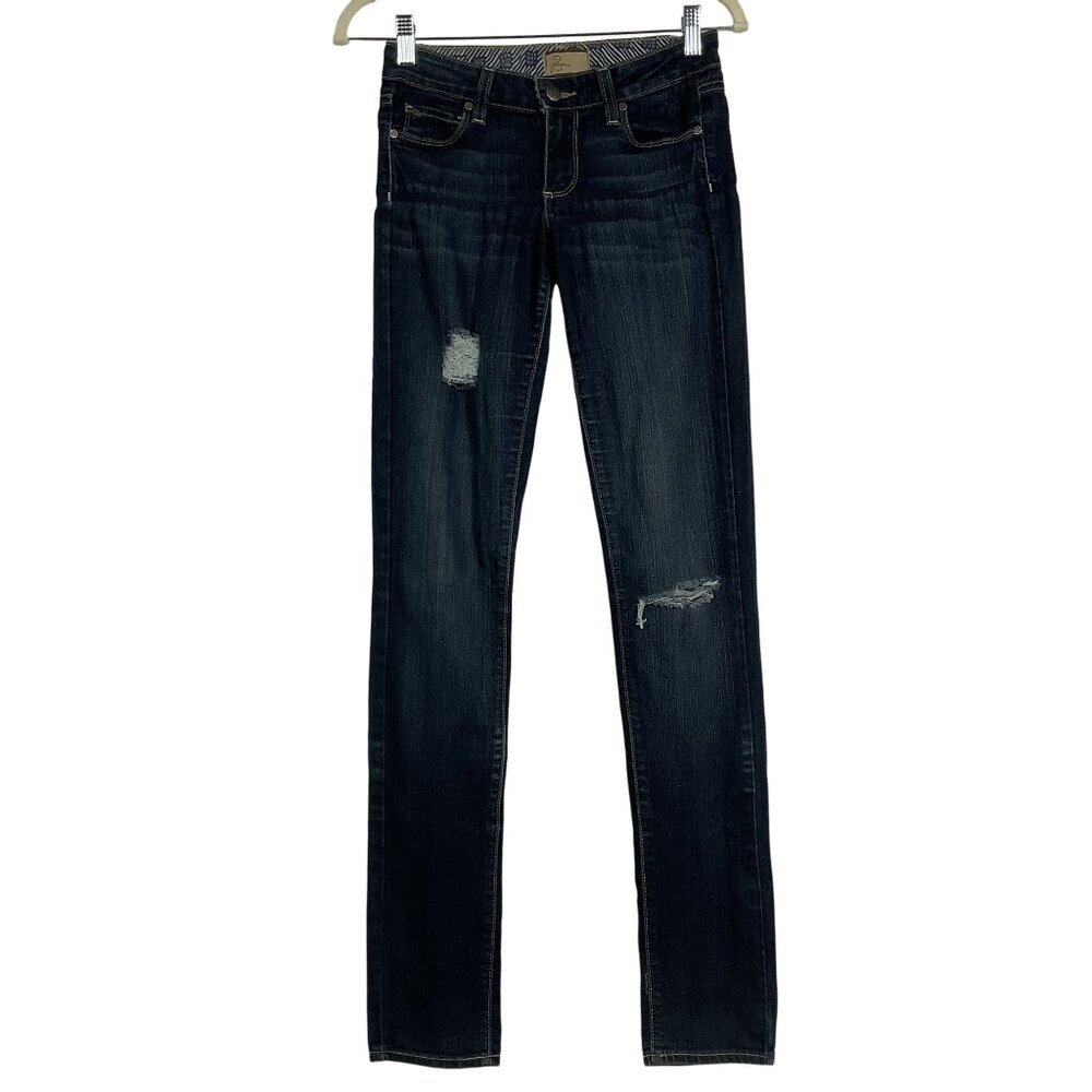 Paige Skyline Ankle Peg Stretch Skinny Jeans Pants Size 24
